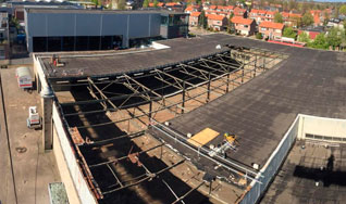 Renovatie dak door een nieuw daksysteem